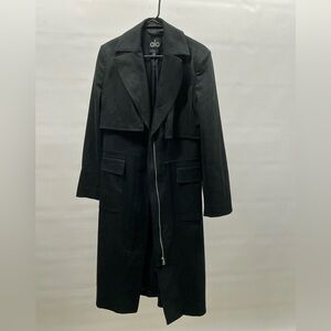 ALO Yoga Black Trench Coat